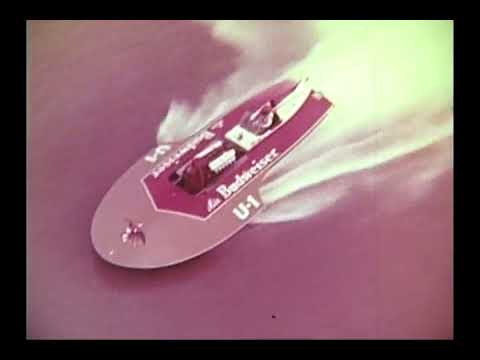 1971 Dallas Miss Budweiser Unlimited Hydroplane Video