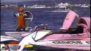 Circus Circus hydroplane runs over the Madison