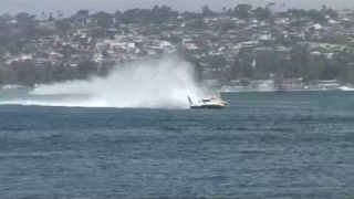 Hydroplane Crash Bayfair 2014